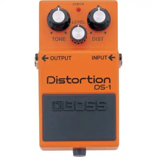 BOSS Distortion Guitar Pedal, Single Mode (DS-1)