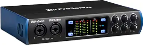 PreSonus Studio 1824c, 8 Mic Pres-10 Line Outs