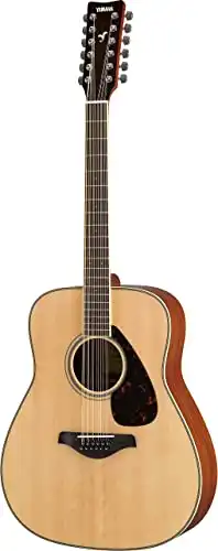 Yamaha FG820 12-String Solid Top Acoustic Guitar