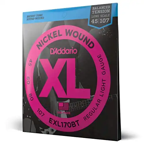 D'Addario EXL170BT Nickel Wound Bass Guitar Strings